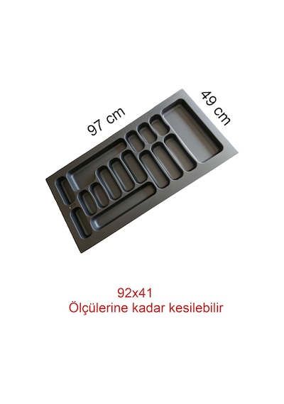 97/49 Cm Cekmece Içi Kasıklık Grı 90/40 Cm Kadar Kesılebılır