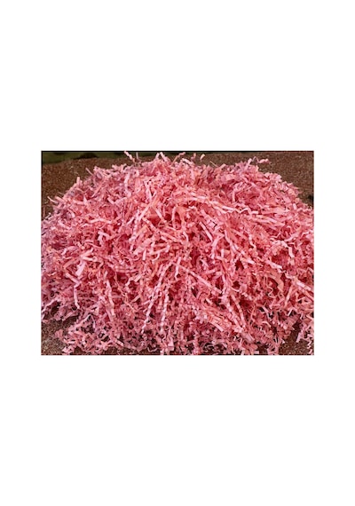 Şeker Pembesi Z Zigzag Kırpık Kâğıt Hediye Kutu İçi Dolgu Süsleme Ve Dolgu Malzemesi 100 Gr