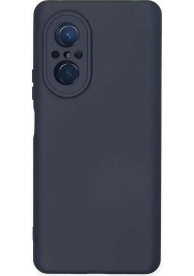 Newface Huawei Nova 9 Se Kılıf Nano İçi Kadife Silikon - Lacivert