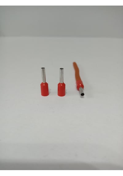 16GA Yalıtımlı Amfi Kablosu Ucu - 1,5mm Hoparlör Uç - 4 Adet