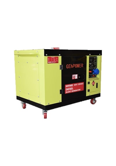 Genpower Gdg 12000 Ec 12 Kva Dizel Monofaze Portatif Jeneratör