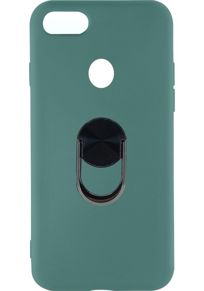 Nettech Oppo A5s Uyumlu Leather Ring Nano Arka Koruma Kılıf
