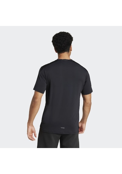 Adidas Jı8181 D4t Int. Tee Erkek T-shirt Siyah