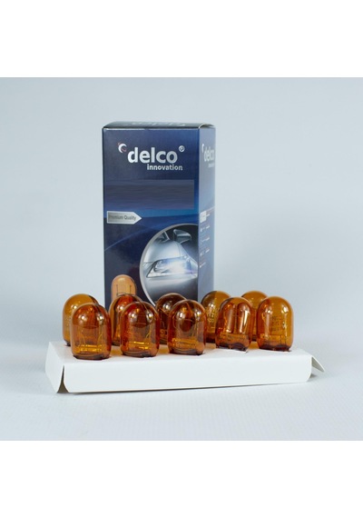 Delco U.s.a T20 Naturel Amber Ampul Wy21w Tek Duy 12 Volt 10 Adet