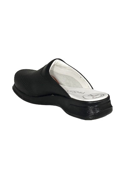 7 Noktalı Ortopedik Unisex Doktor-Aşçı Sabo Terlik Siyah