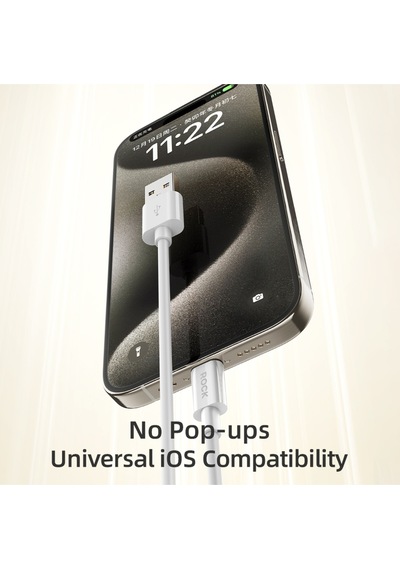 P8 Usb To Lightning 27w 100cm Kablo Beyaz
