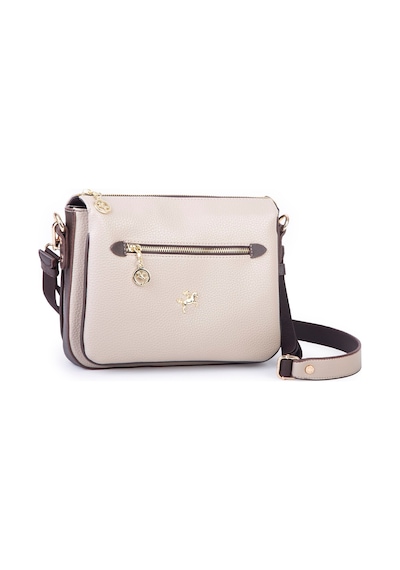 Nas Bag Kadın Çapraz Çanta Kalın Ayarlanabilir Askılı Çanta En: 26 Cm, Boy: 22 Cm Kum Kahve Lopez Kum - Kahve
