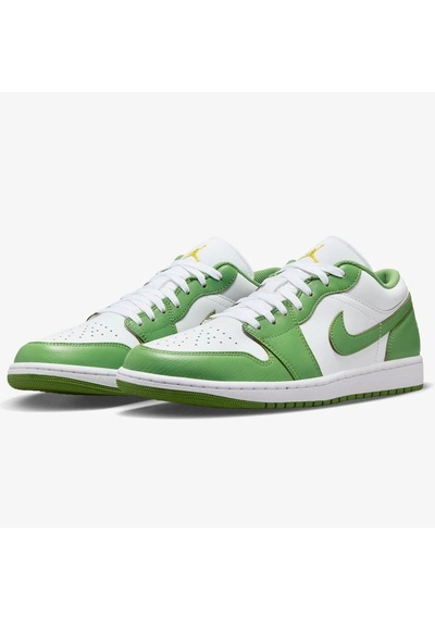 Nike Jordan 1 Low Special Edition Leather Mens Sneaker Hakiki Deri Erkek Günlük Spor Ayakkabı Beyaz Yeşil Yeşil - Beyaz Nike Jordan 1 Low Special Edition Leather Mens Sneaker Hakiki Deri Erkek Günlük Spor Ayakkabı Beyaz Yeşil Yeşil - Beyaz