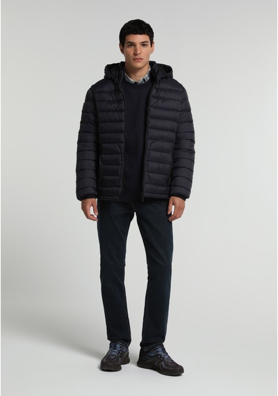 Colin's Colins Slim Fit Kapüşonlu Fermuarlı Astarlı Erkek Lacivert Mont Cl1082935 Q1.v1 Nav