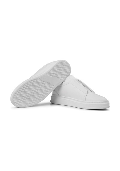 Espo Erkek Hakiki Deri Sneaker, Lastikli Sneaker, Hakiki Deri Sneaker, Erkek Sneaker