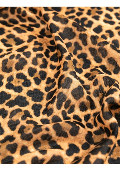 Koton Kare Leopar Şal Bej 6wak50092aa Ekru