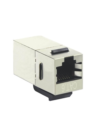 Cat6 Metal Keystone Jack RJ45 Kablo Birleştirici Dişi Dişi Uzatma
