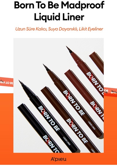 Missha Born To Be Madproof Liquid Liner 01 Deep Black