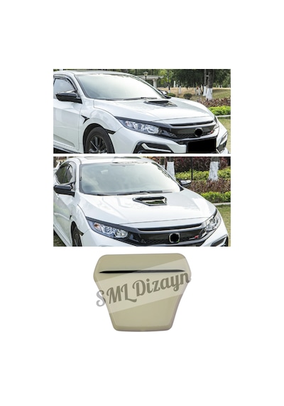 Honda Civic Fc5 Kaput Üstü Boyasız Vent Havalandırma
