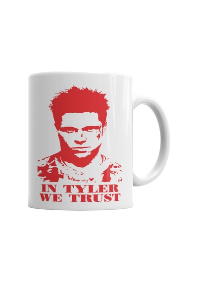 İn Tyler We Trust Kupa Bardak Porselen Karışık