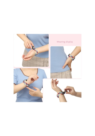 Novstrap  Apple Uyumlu  Watch  İle 42 44 45 49  MM  Seri 4 5 6 7 8 9 Se Ultra Kordon Flexible Magnet Toka