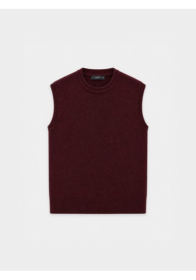 Xint Bordo Regular Fit Bisiklet Yaka Mohair Süveter 801863