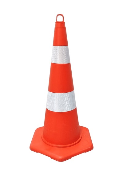 50'li Pvc Trafik Konisi Seti 75 Cm Eko Trafik Dubası-3624