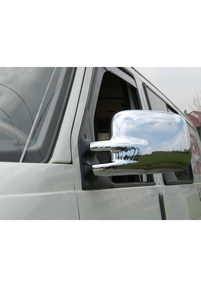 Vw Volkswagen Transporter T4 Uyumlu Ayna Kapağı 2 Parça 1995-2003 Abs Krom