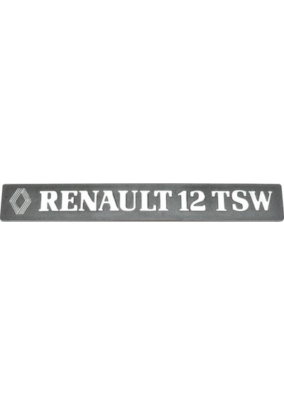 Reanaul 12 TSW Arka Bağaj yazısı