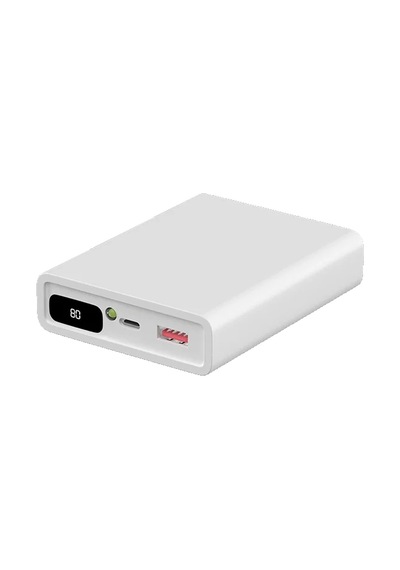 ENERX Enr-p10188dc 10000 Mah 2.1 Amper Dijital Göstergeli Powerbank Beyaz