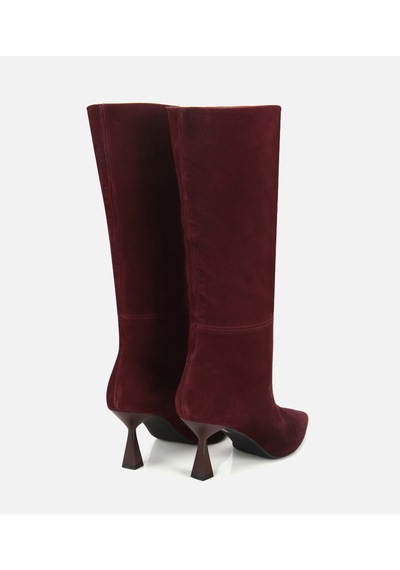Hotiç Kadın Süet Deri Bordo Dikiş Detaylı Topuklu Çizme 01cıh315550a780 01cıh315550a780 Bordo Hotiç Kadın Süet Deri Bordo Dikiş Detaylı Topuklu Çizme 01cıh315550a780 01cıh315550a780 Bordo