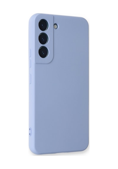 Samsung  Uyumlu - Galaxy S23 Kılıf Nano İçi Kadife Silikon - Lila Çok Renkli