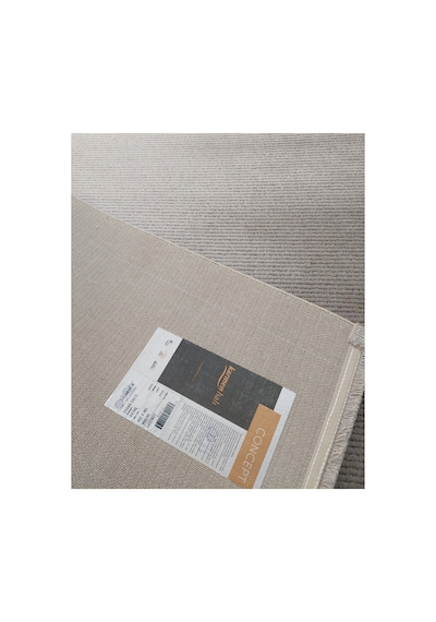 Akrilik Dokuma 160x230 4m2 Pamuk Tabanlı Uzun Ömürlü Kalın Sık Dokuma Halı Gri