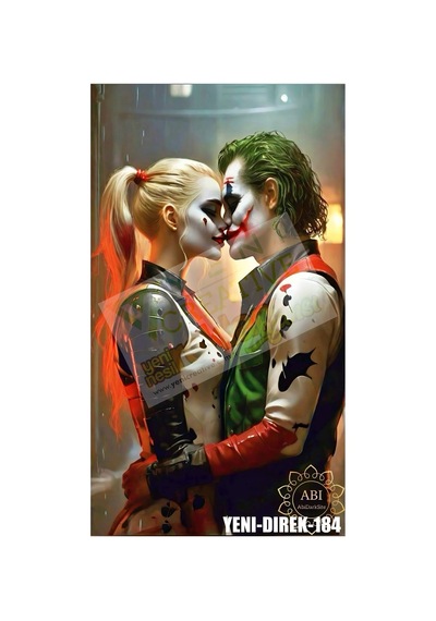 Araç Kapı Direk Kaplama Folyosu Joker Desenli Sağ Sol Takım 2 Adet - 22x50 Cm Görsel - 785711061