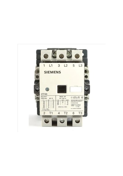 Siemens 3TF49 22-0AP0 45Kw 220Vac Kontaktör