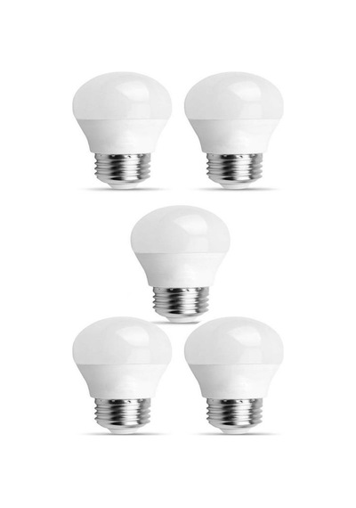 Rutter Rt-1090 7w Led Ampul E27 Mini Top Beyaz-6500k 5 Adet Minik Avize Lambası