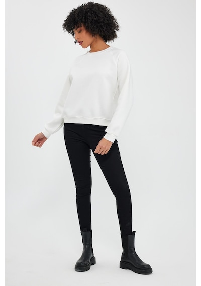 Alexander Gardi Alexandergardı Reglan Kol Şardonlu Oversize Sweatshirt B23-00166 001