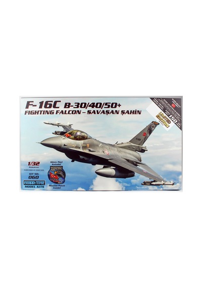 Ht 060, 1/32 F-16c B-30/40/50+ Plasik Maketi