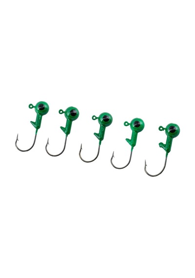 Jighead - Zoka - Kurşunlu Olta İğnesi - Xh-a 02 - Yeşil - 7 Gr - 5 Adet 00091474