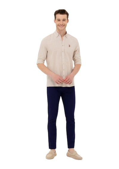 U.S. Polo Assn. Erkek Kanvas / Chino Pantolon Lacıvert