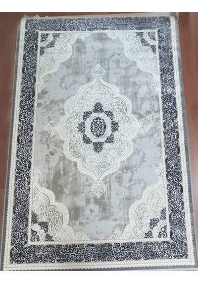 Mihra Halı % 100 Akrilik Sık Dokuma Lacivert Salon, Oturma Odası Halısı