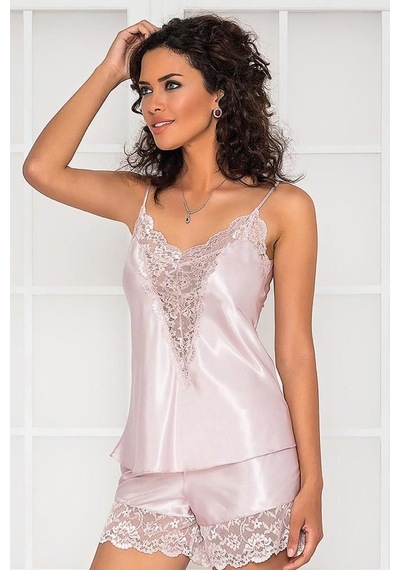 Pierre Cardin 430 Saten Şort Takım 001