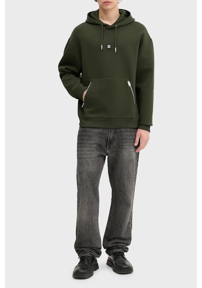 Hugo Erkek Sweat 50542583 309 Koyu Yeşil Koyu Yeşil