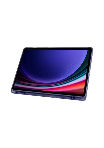 Galaxy Uyumlu Tab S9 Plus Kılıf Tri Folding Kalem Bölmeli Standlı Kılıf