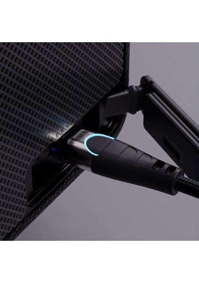 Lenyes S875 Elegance Serisi Rgb Işıklı Taşınabilir Su Geçirmez Tws Bluetooth Hoparlör V5.3 40w Siyah