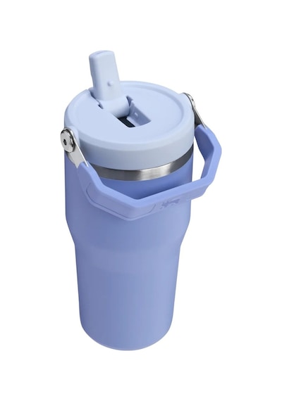 Stanley The Iceflow Flip Straw Pipetli Termos Bardak 0.59 Lt Matara Lila