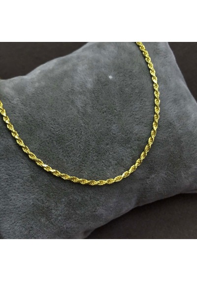 Yeni Burgu Model Kadın Gümüş Zincir (506089286)