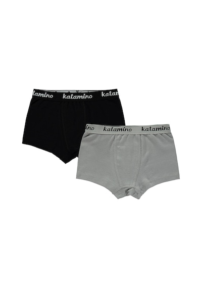 Artı Çorap-kare Tekstil Artı Çorap Ribana 2 Li Boxer Set - Standart