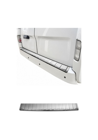 Opel Vivaro B 2014-2019 Uyumlu Krom Arka Tampon Eşiği Paslanmaz Çelik