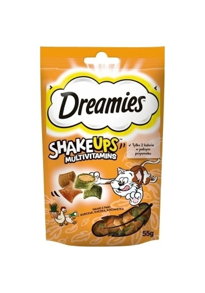 Dreamies Shakeups Kümes Hayvanlı 55 Gr Kedi Ödülü Maması