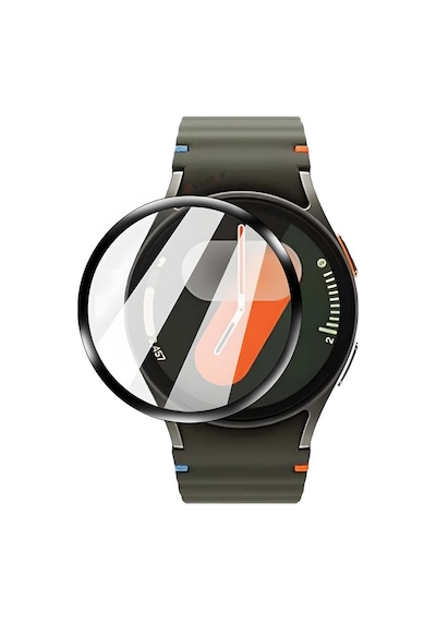Samsung Galaxy Watch 7 44mm Uyumlu Ekran Koruyucu Polymer Temperli Nano 0.5 Mm Watch Ekran Koruyucu
