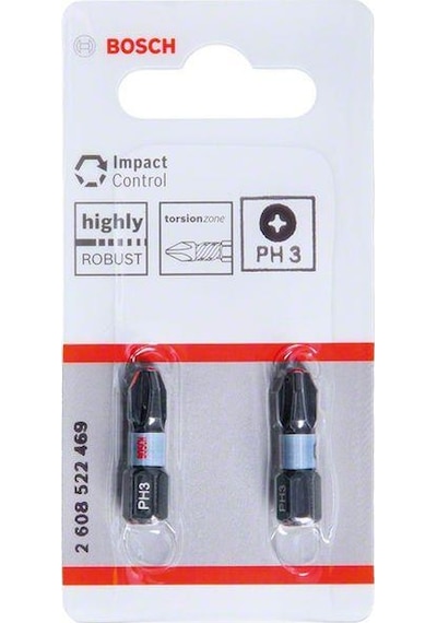 Bosch Impact Yıldız Bits Uç Ph3x25 Mm 2'li 2608522469
