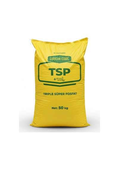 Eurocan Tsp Triple Süper Fosfat Gübre 50 Kg Fosfor Taban Gübresi 50 KG