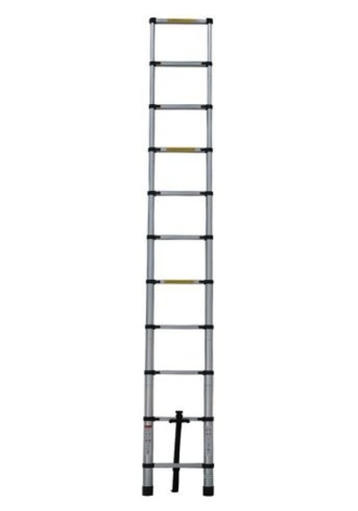 11 Basamaklı Tek Taraflı Teleskopik Alüminyum Merdiven 3,2 Metre