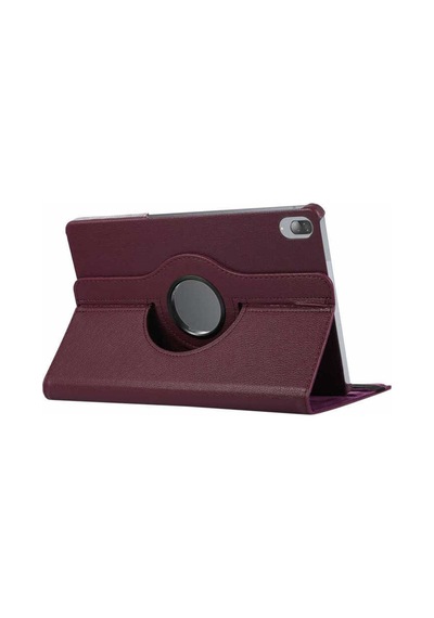 Lenovo Tab P11 Pro 11.2" 2.nesil Frm Dönebilen Standlı Kılıf-mor Arka Kapak